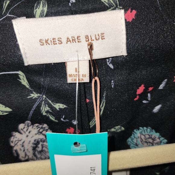 Skies are Blue Black Marl Blazer, Large - Picture 2 of 3